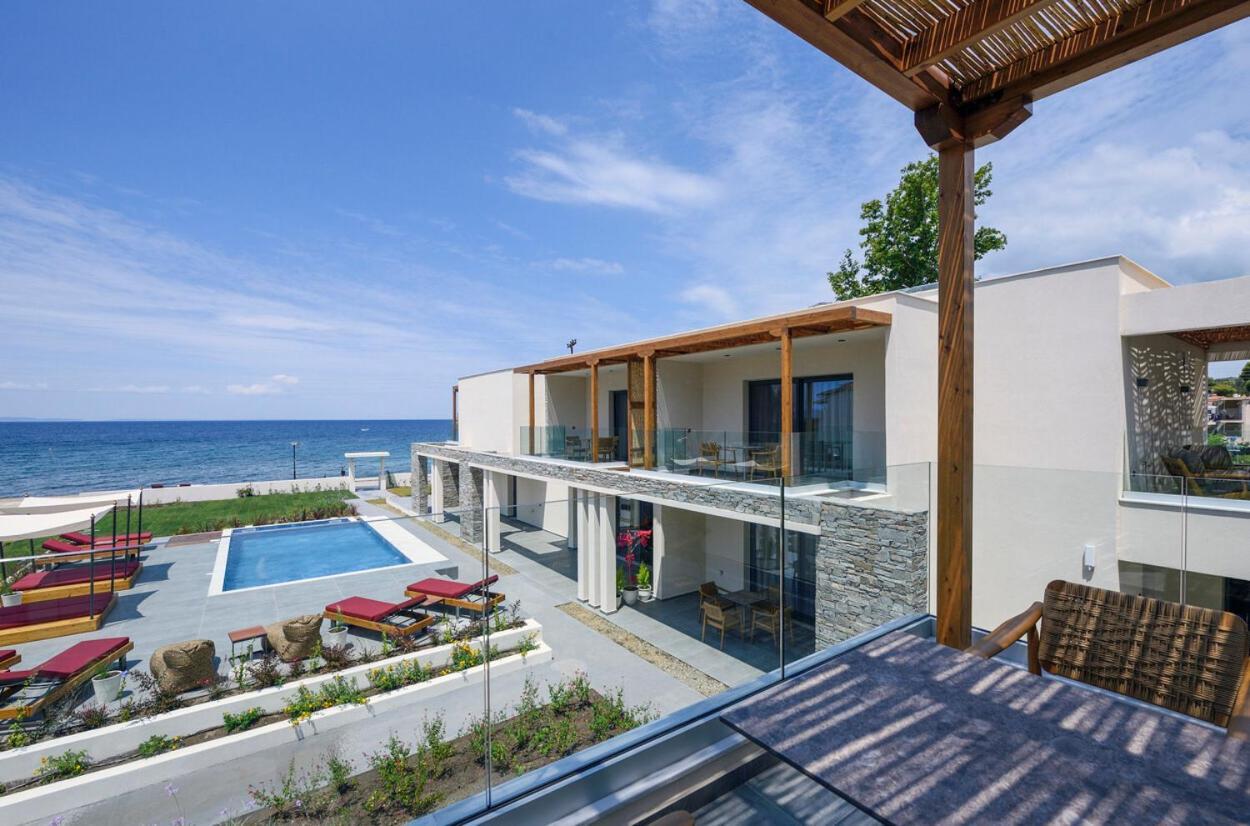 Amyntas Seafront Hotel Neos Marmaras Ngoại thất bức ảnh